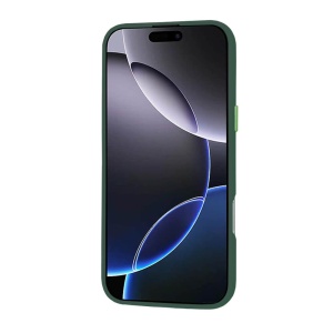 Husa iPhone 16 Pro Max HaloFrost MagSafe Series Midnight Green - Img 4