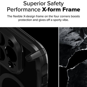 Husa iPhone 16 Pro - Ringke Fusion X Magsafe Black - Img 7