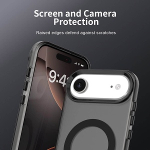 Husa iPhone 17 Air CandyCase Magsafe neagra - Img 3
