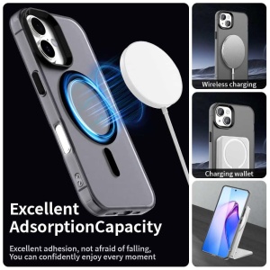 Husa iPhone 17 CandyCase Magsafe neagra - Img 6