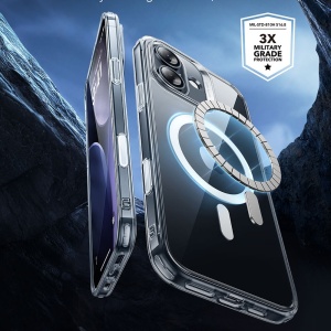 Husa iPhone 17 Classic Hybrid HaloLock cu MagSafe de la ESR transparenta - Img 6