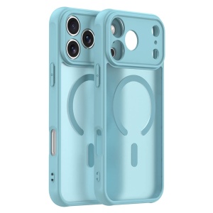 Husa iPhone 17 Pro Max HaloFrost Magsafe Mint Green