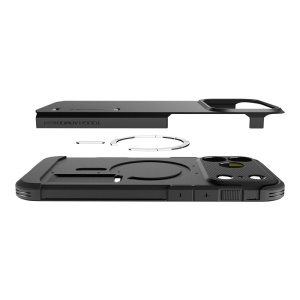 Husa iPhone 17 Pro Max Spigen Tough Armor "T " Mag Magsafe neagra - Img 5