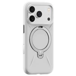 Husa iPhone 17 Pro Max Torras QPRO Silicone Series alba