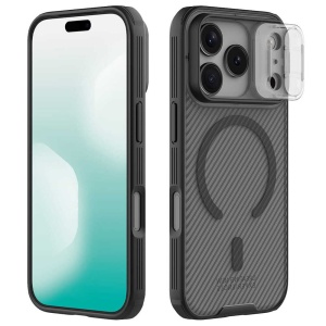 Husă iPhone 18 Pro Max - Nillkin CamShield Pro Magnetic - Transparent Black