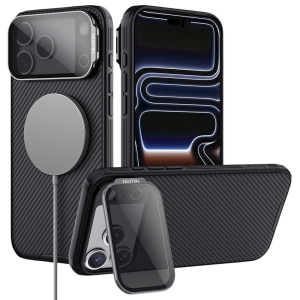 Husă iPhone 18 Pro Max - Nillkin CamShield Prop Magnetic - Black