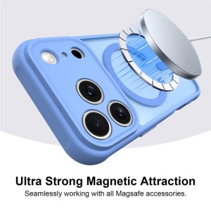 Husă iPhone 18 Pro Max și 17 Pro Max - Techsuit - HaloFrost II - Light Blue - Img 2
