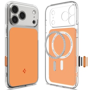 Husă iPhone 18 Pro Max - Spigen - Ultra Hybrid T MagSafe - Glossy Orange