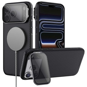 Husă iPhone 18 Pro - Nillkin CamShield Prop Magnetic - Black