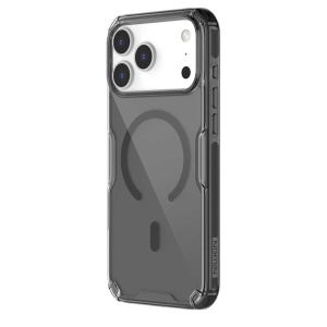 Husă iPhone 18 Pro Nillkin Nature TPU Pro MagSafe Transparent Black - Img 3