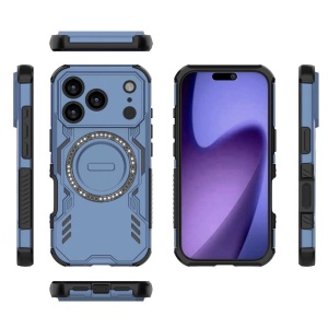 Husă iPhone 18 Pro - Techsuit ArmorMag Blue - Img 5