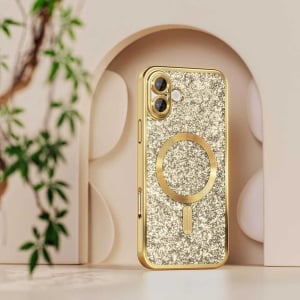 Husă iPhone 18 Pro - Techsuit Luxury Glitter - Gold - Img 3
