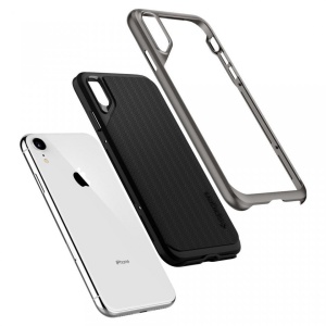 Husa Iphone XR -Spigen Neo Hybrid -Gunmetal - Img 7