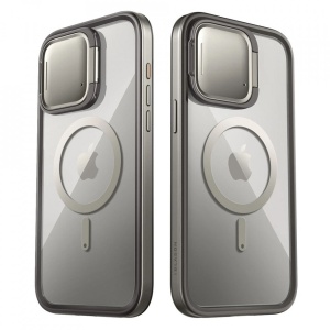 Husa pentru iPhone 15 Pro Max i-Blason Shield Mag Case Titan Gray - Img 3