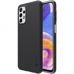 Husa Samsung Galaxy A23 4G/ 5G -Nillkin Super Frosted Shield Case Neagra - Img 1