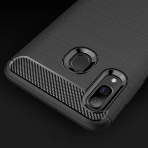 Husa Samsung Galaxy A30- Carbon Series- Albastra - Img 5