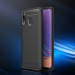 Husa Samsung Galaxy A30 Carbon Series- Neagra - Img 2