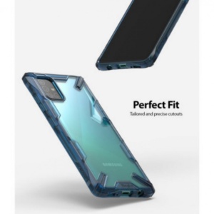 Husa Samsung Galaxy A51- Ringke Fusion X- Space Blue - Img 5
