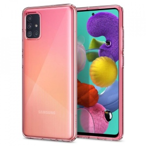 Husa Samsung Galaxy A51-Spigen Liquid Crystal-Cristal Clear - Img 1