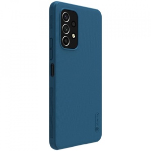 Husa Samsung Galaxy A53 - Nillkin Super Frosted Shield Pro Albastra - Img 6
