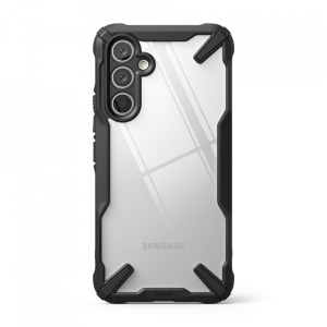 Husa Samsung A54 tramsparenta , margini negre