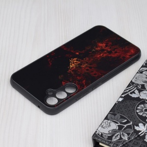 Husa Samsung Galaxy A55 5G - Printing Glass Red Nebula - Img 4