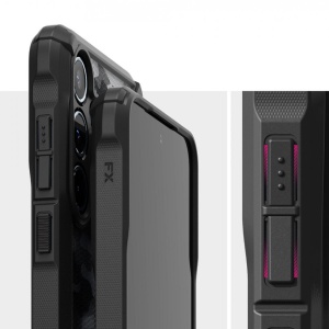 Husa Samsung Galaxy A55 - Ringke Fusion X- Camo Black - Img 2