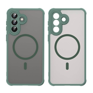 Husa Samsung Galaxy A57 HaloFrost Magsafe verde - Img 2