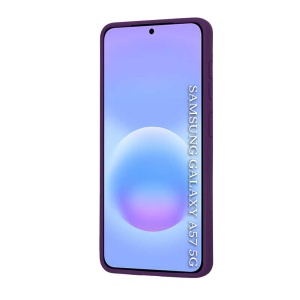 Husa Samsung Galaxy A57 Magsafe Pro transparenta margine mov - Img 2