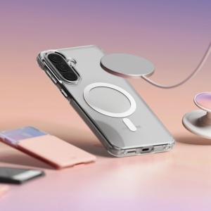Husa Samsung Galaxy A57 Ringke Fusion Magnetic Magsafe Clear - Img 6