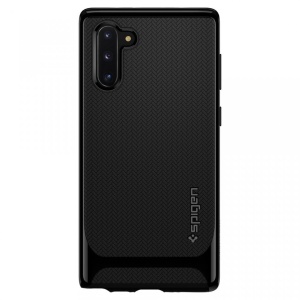 Husa Samsung Galaxy Note 10 -Spigen Neo Hybrid- Midnight Black - Img 3