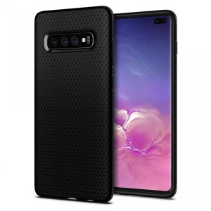 Husa Samsung Galaxy S10 Plus -Spigen Liquid Air- Negru mat - Img 1