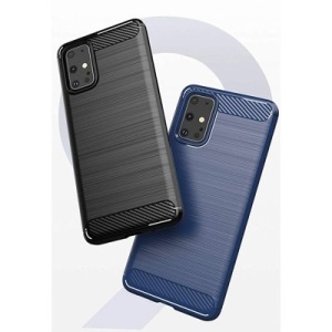 Husa Samsung Galaxy S20 Plus -Carbon Series- Neagra - Img 5
