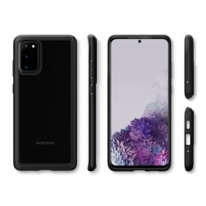 Husa Samsung Galaxy S20 Plus- Spigen Ultra Hybrid-Negru Mat - Img 3
