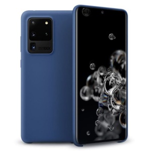 Husa Samsung Galaxy S20 Ultra- Silicone Case -Albastra - Img 5