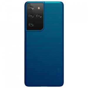 Husa Samsung Galaxy S21 Ultra -Nillkin Super Frosted Shield Case Albastra - Img 1