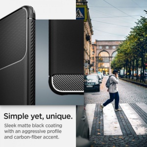 Husa Samsung Galaxy S22 Plus - Spigen Rugged Armor -Neagra - Img 6