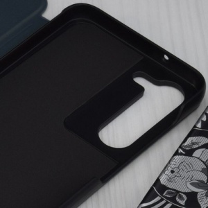Husa Samsung Galaxy S23 -Eco Leather View Case albastru inchis - Img 7