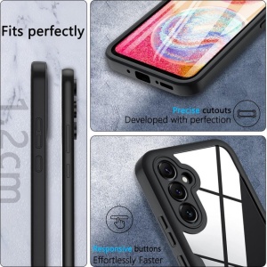 Husa Samsung Galaxy S24 Plus ColorVerse 360 + Screen Protector -margine neagra - Img 4
