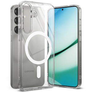 Husa Samsung Galaxy S25 Plus Ringke Fusion Magnetic Magsafe transparenta - Img 1