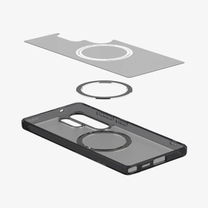 Husa Samsung Galaxy S25 Ultra Spigen Ultra Hybrid MagSafe Frost Black - Img 6