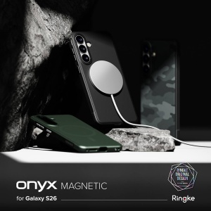 Husa Samsung Galaxy S26 Plus Ringke Onyx Magsafe Verde inchis - Img 5