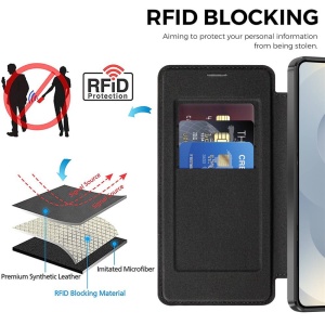 Husa Samsung Galaxy S26 Plus SmartMag Book Case neagra - Img 3