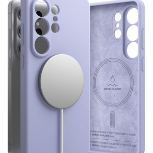 Husa Samsung Galaxy S26 Ultra Ringke Silicone Magnetic Magsafe Lavender