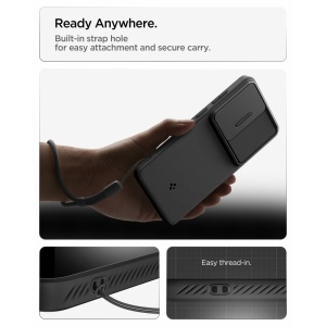 Husa Samsung Galaxy S26 Ultra Spigen Optik Armor Neagra - Img 8