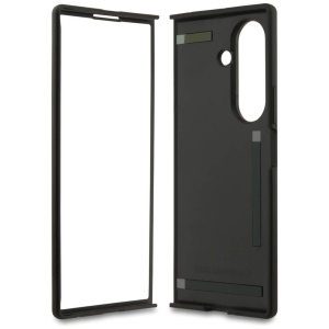 Husa Samsung Galaxy Z Fold 7 Karl Lagerfeld Hardcase Leather MagSafe Karl&Chaoupette Heads - Img 7