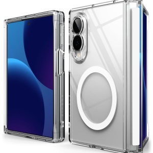 Husă Samsung Galaxy Z Fold 8 - Ringke - Fusion Flap Magnetic - Clear - Img 7