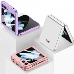 Husa Samsung Z Flip 5 -GKK 360 Argintie - Img 3