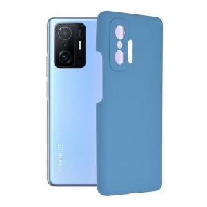 Husa Xiaomi 11T /11T Pro -Soft Edge Silicone Light Blue - Img 1