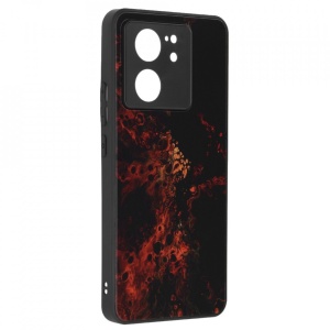 Husa Xiaomi 13T Pro / 13T - Printing Glass Red Nebula - Img 2